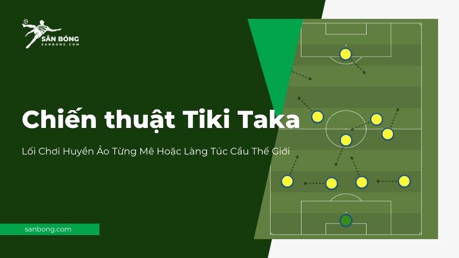 Chiến thuật Tiki Taka Từng Mê Hoặc Làng Túc Cầu Thế Giới