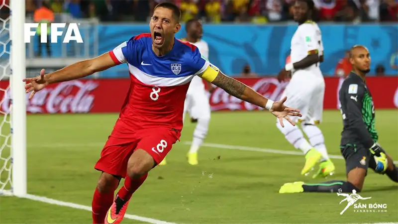 Clint Dempsey (Ghana - Mỹ) - World Cup 2014 : 29 giây 