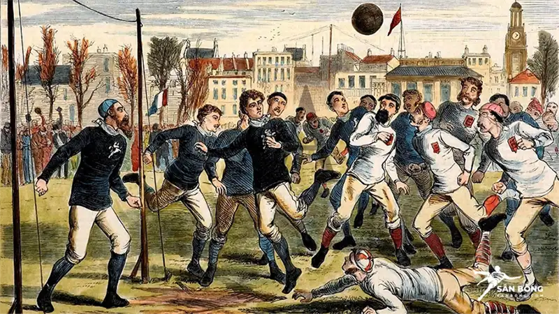 Từ năm 1824 đến 1841, câu lạc bộ bóng đá "The Foot-Ball Club" đã chính thức ra đời, có trụ sở tại Edinburgh, Scotland, thuộc Vương quốc Liên hiệp Anh và Bắc Ireland